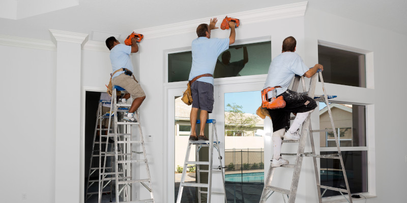 Crown Molding Installation in Walkertown, North Carolina