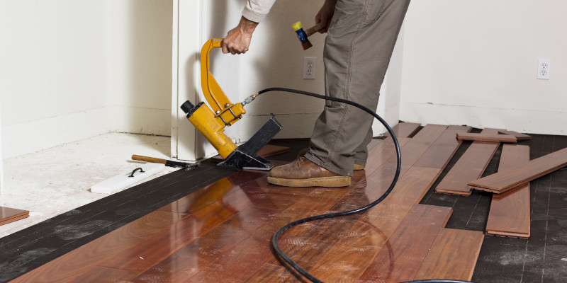Wood Floor Installation in Walkertown, North Carolina