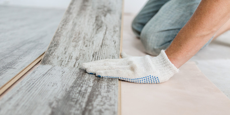 Vinyl Plank Floor Installation in Walkertown, North Carolina